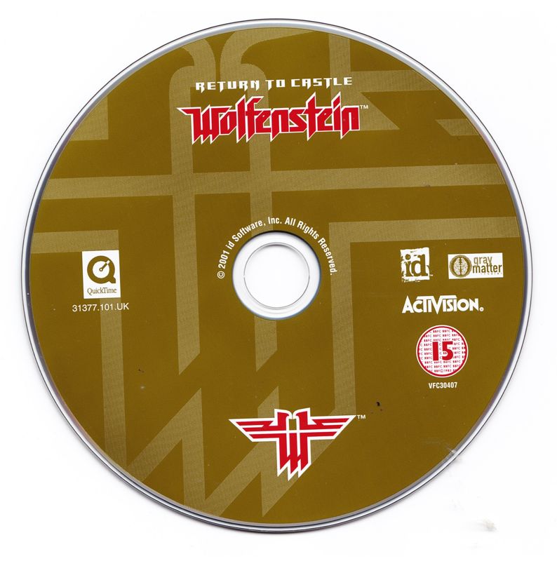 Extras for Return to Castle Wolfenstein: Game of the Year (Windows): Bonus CD