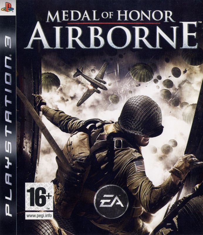 Front Cover for Medal of Honor: Airborne (PlayStation 3) (Promotional cover)