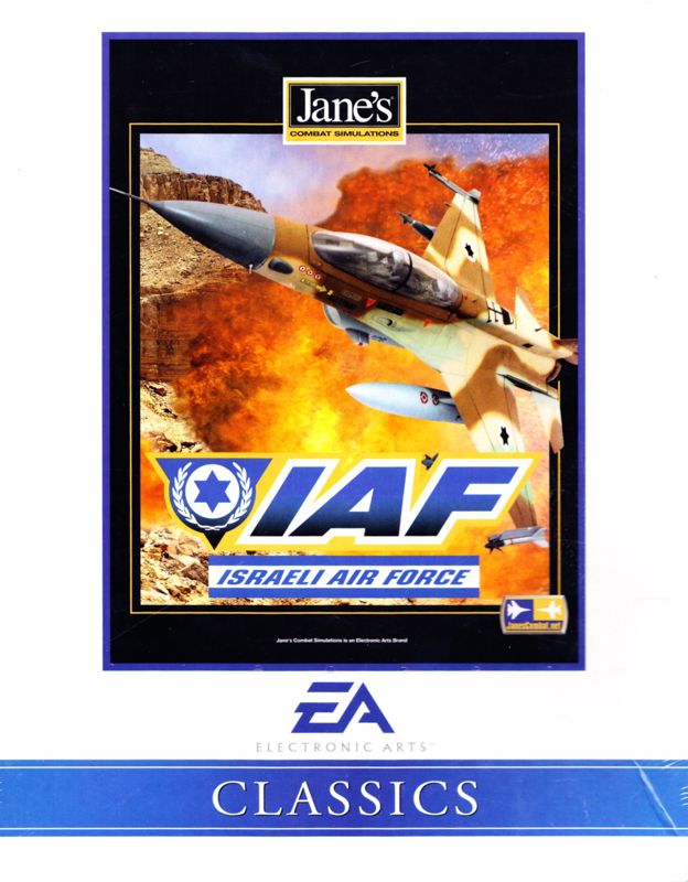 Front Cover for Jane's Combat Simulations: IAF - Israeli Air Force (Windows) (EA Classics release)