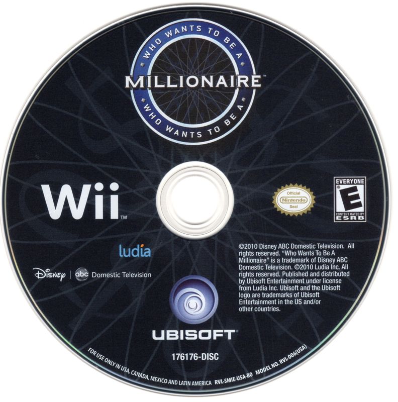 Media for Who Wants to Be a Millionaire (Wii)