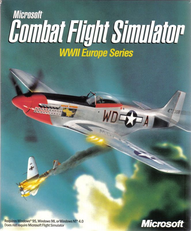 Front Cover for Microsoft Combat Flight Simulator: WWII Europe Series (Windows) (English International CD UK/Benelux with ELSPA rating)