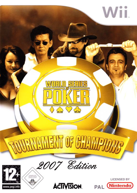 Front Cover for World Series of Poker: Tournament of Champions (Wii)