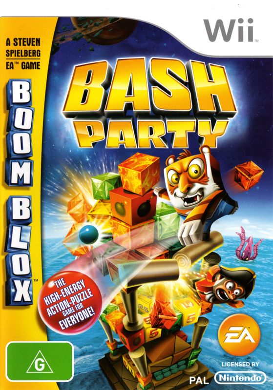Front Cover for Boom Blox Bash Party (Wii)