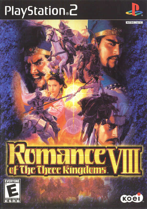 Front Cover for Romance of the Three Kingdoms VIII (PlayStation 2)