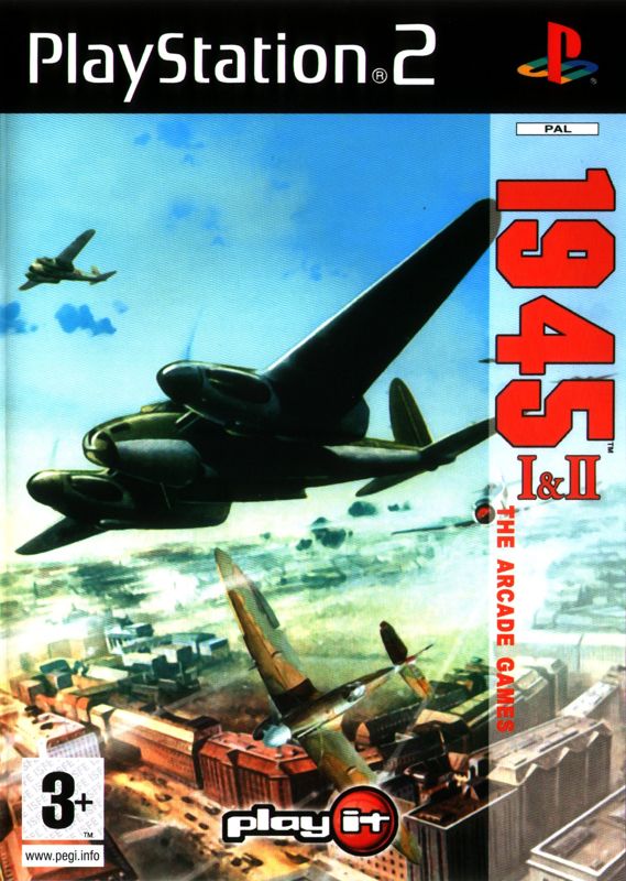 Front Cover for 1945 I & II: The Arcade Games (PlayStation 2)