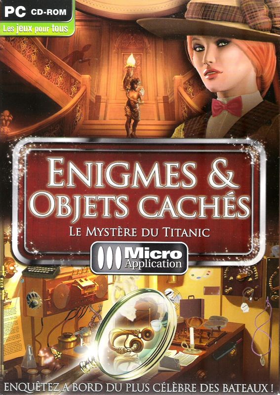 Front Cover for 1912: Titanic Mystery (Windows) (Collection Enigmes et Objets Cachés)