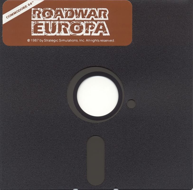 Media for Roadwar Europa (Commodore 64)