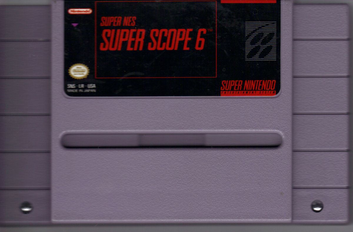 Media for Super NES Super Scope 6 (SNES)