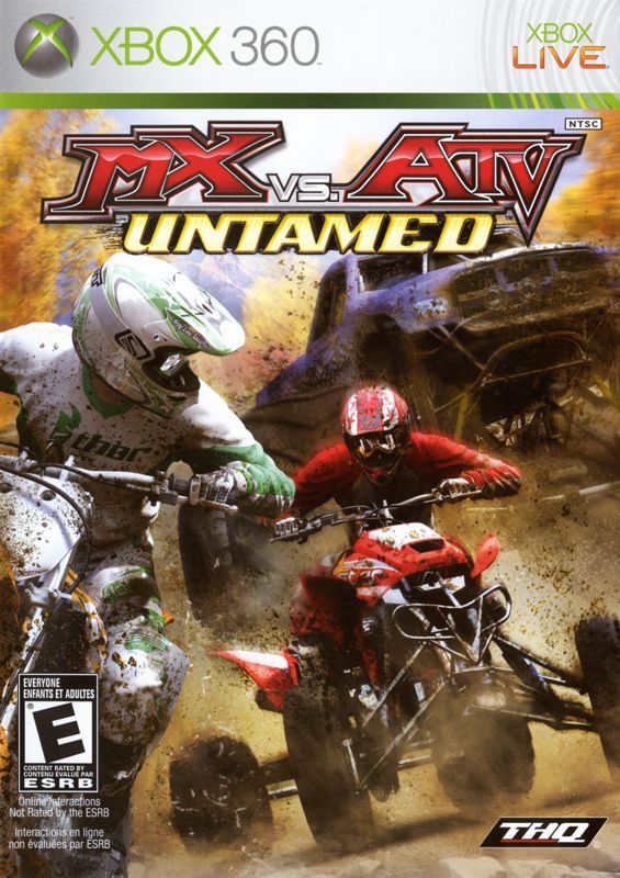 Front Cover for MX vs. ATV: Untamed (Xbox 360)
