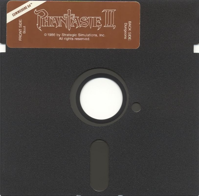 Media for Phantasie II (Commodore 64)