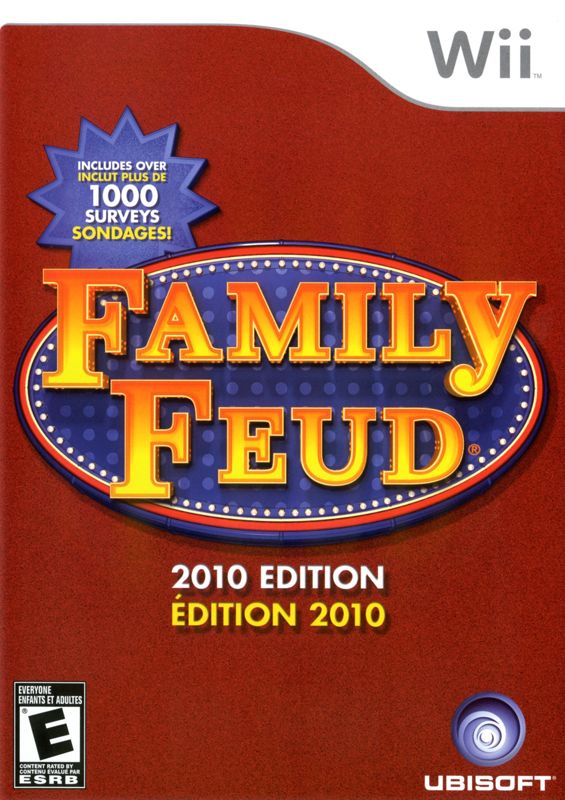 Front Cover for Family Feud: 2010 Edition (Wii)