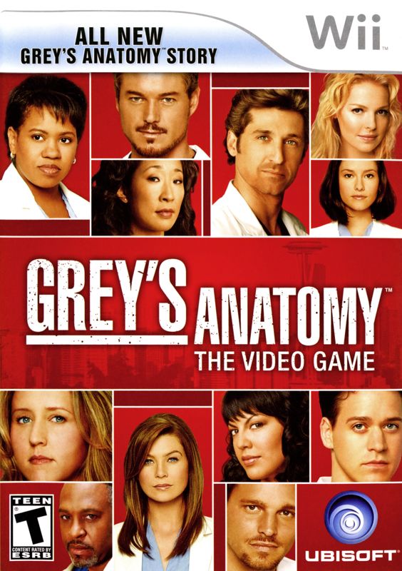 Front Cover for Grey's Anatomy: The Video Game (Wii)