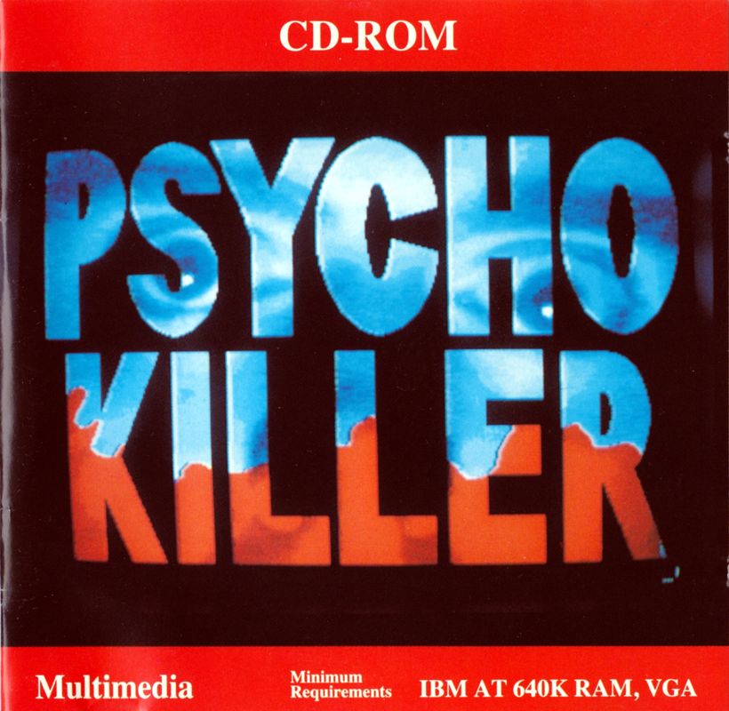 Front Cover for Psycho Killer (DOS)