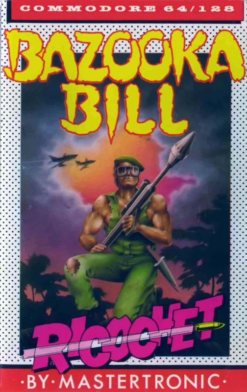 Front Cover for Bazooka Bill (Commodore 64) (Ricochet release)