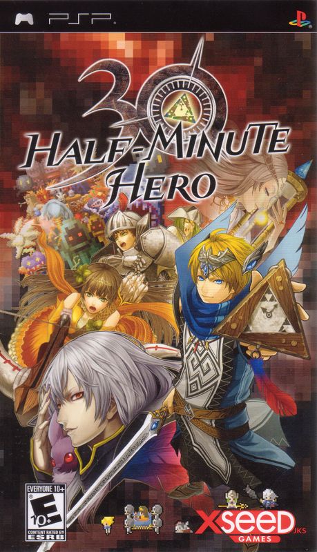 Front Cover for Half-Minute Hero (PSP)