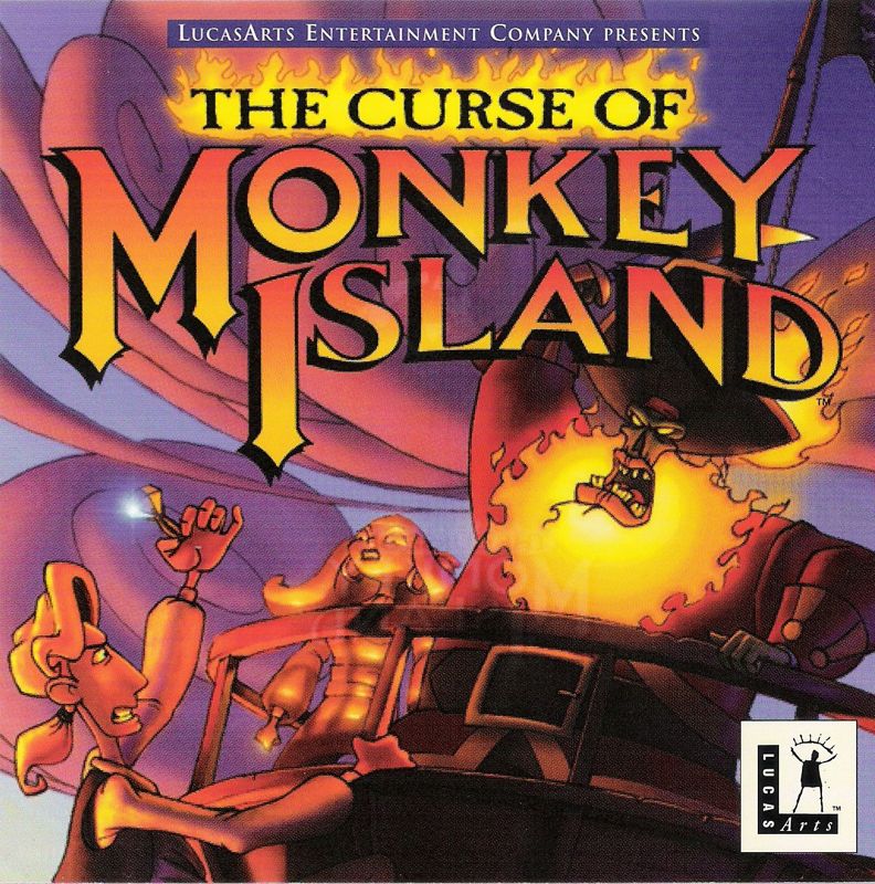 Other for The Curse of Monkey Island (Windows): Jewel Case - Front