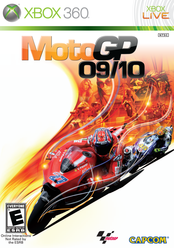 Front Cover for MotoGP 09/10 (Xbox 360)