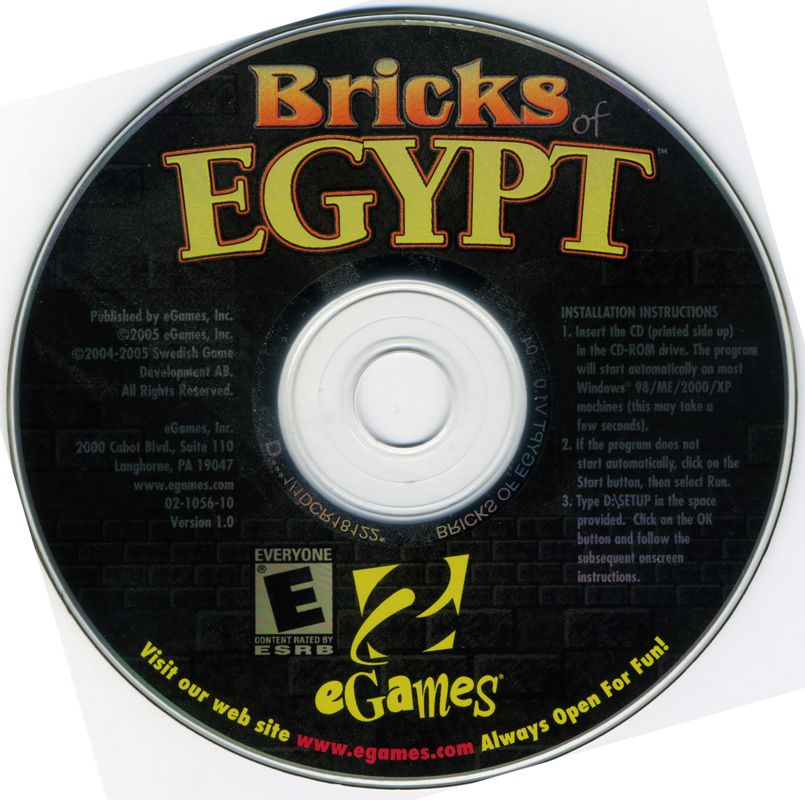 Media for Bricks of Egypt (Windows)