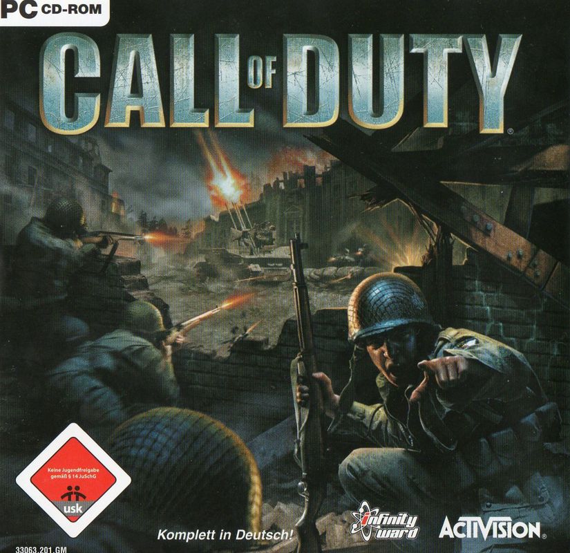 Front Cover for Call of Duty (Windows) (Software Pyramide release)