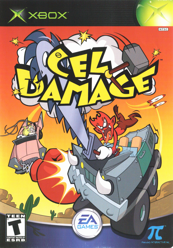 Front Cover for Cel Damage (Xbox)