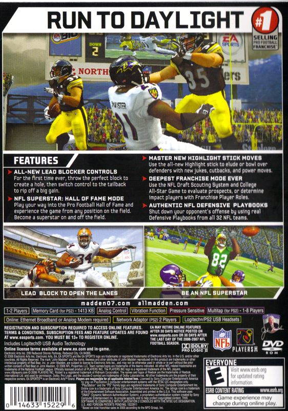 Madden NFL 09 cover or packaging material - MobyGames