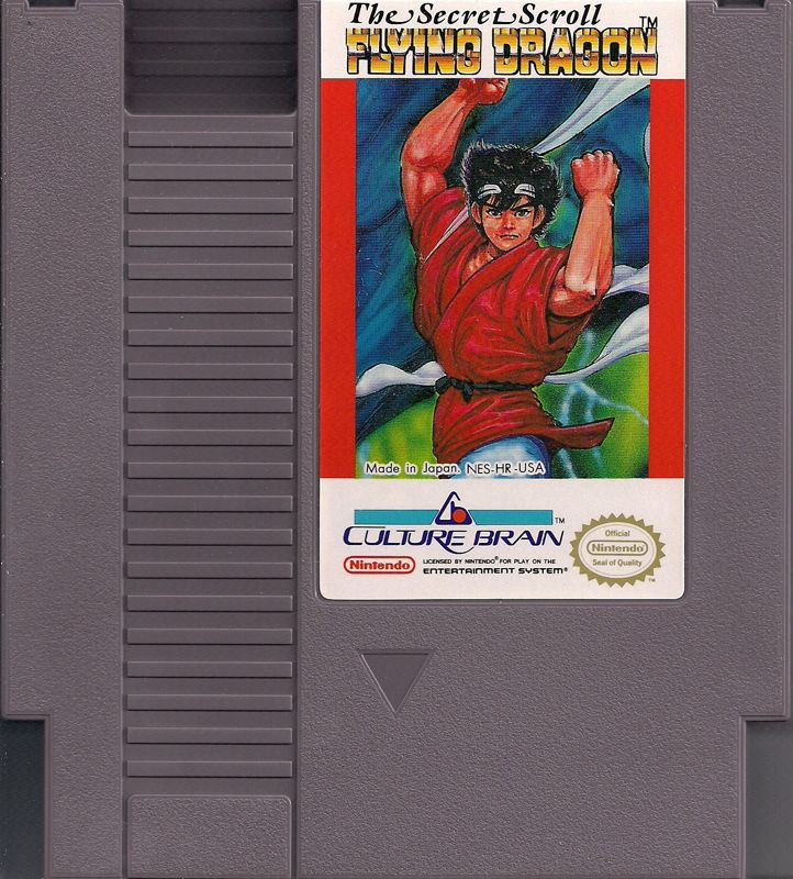 Media for Flying Dragon: The Secret Scroll (NES)