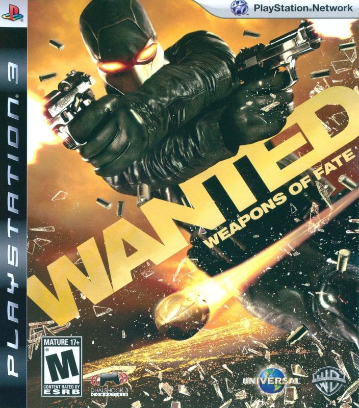 Front Cover for Wanted: Weapons of Fate (PlayStation 3)