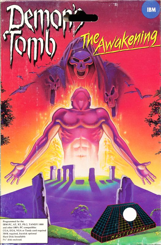 Front Cover for Demon's Tomb: The Awakening (DOS)