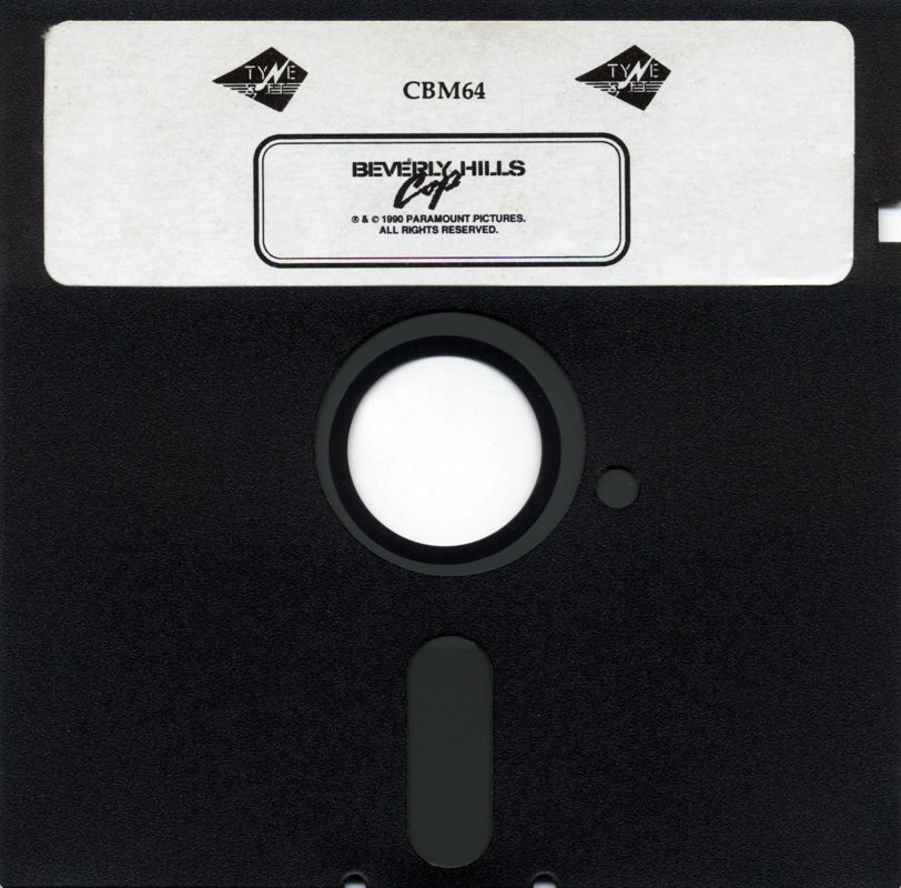 Media for Beverly Hills Cop (Commodore 64)