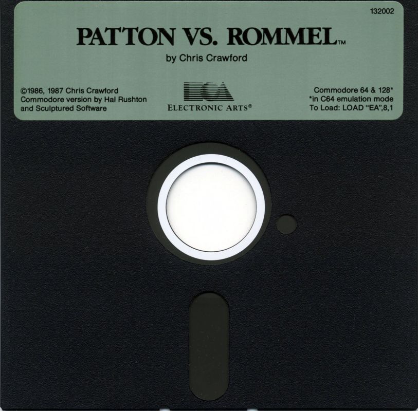 Media for Patton vs Rommel (Commodore 64)