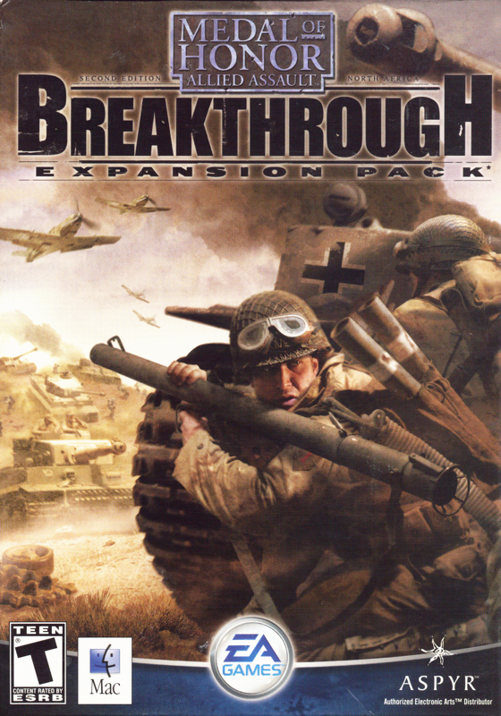 Front Cover for Medal of Honor: Allied Assault - Breakthrough (Macintosh)