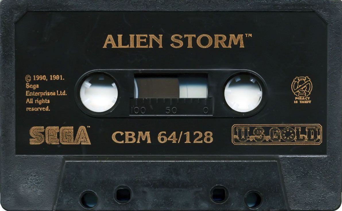 Media for Alien Storm (Commodore 64)