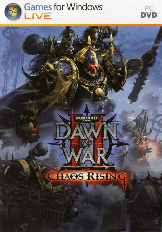 Inside Cover for Warhammer 40,000: Dawn of War II - Chaos Rising (Windows): Reversible Front