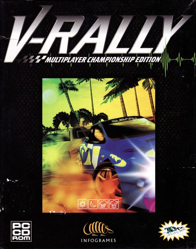Front Cover for V-Rally: Edition 99 (Windows)