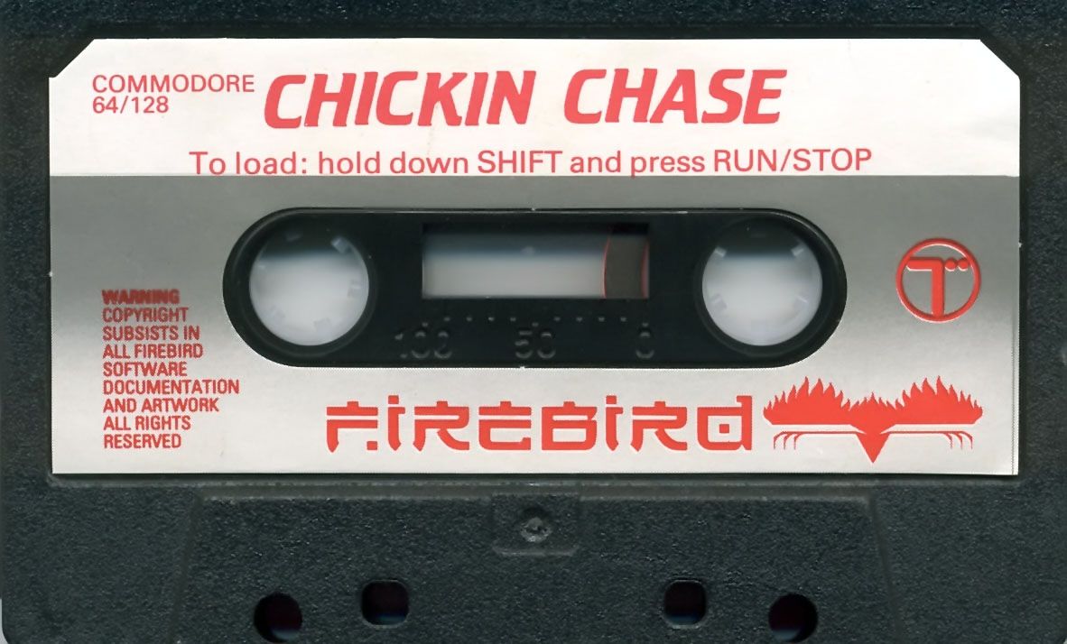 Media for Chicken Chase (Commodore 64) (Silver Range 199 release)