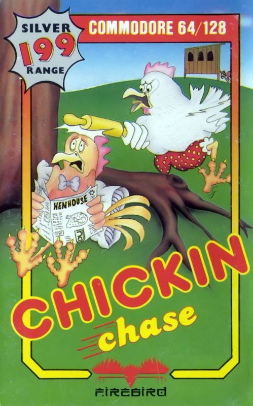 Front Cover for Chicken Chase (Commodore 64) (Silver Range 199 release)