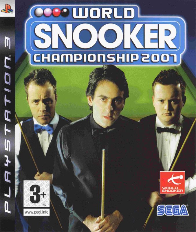 Front Cover for World Snooker Championship 2007 (PlayStation 3)