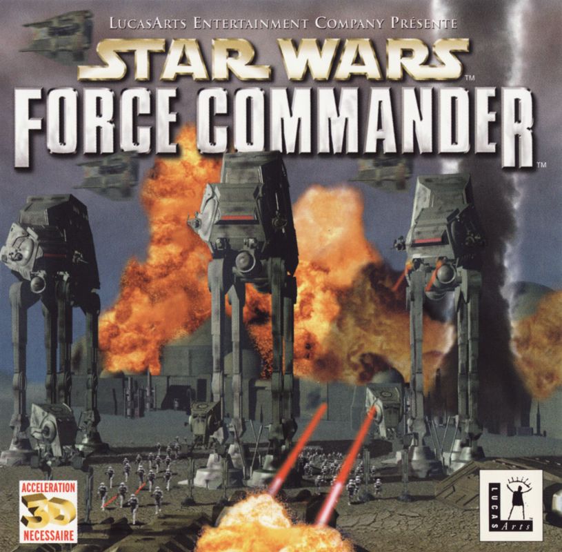 Other for Star Wars: Force Commander (Windows): Jewel Case - Front