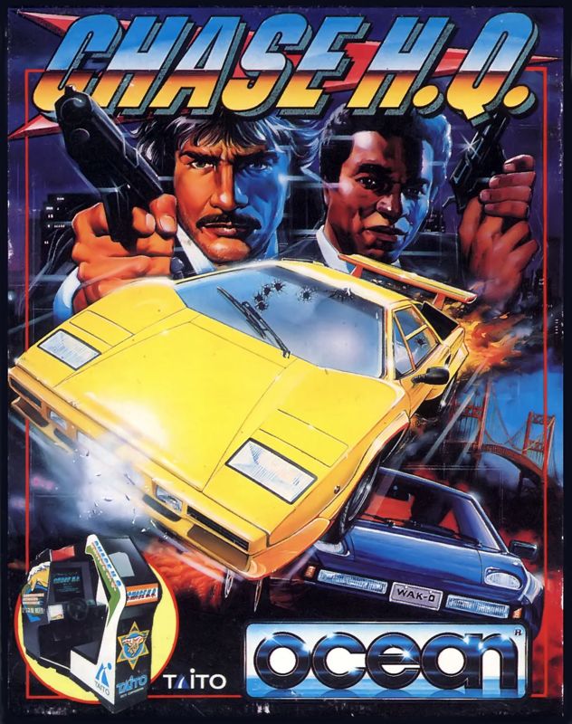 Front Cover for Chase H.Q. (Commodore 64)