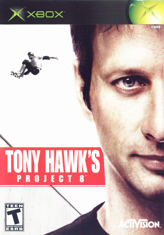 Front Cover for Tony Hawk's Project 8 (Xbox)