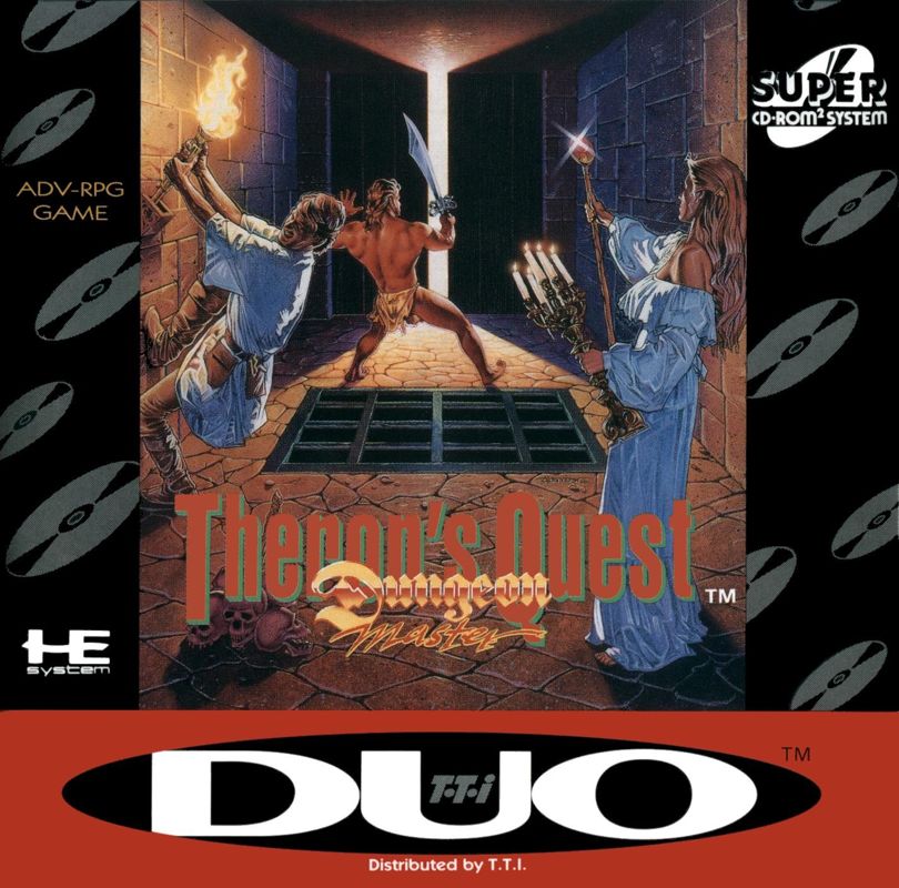Front Cover for Dungeon Master: Theron's Quest (TurboGrafx CD)