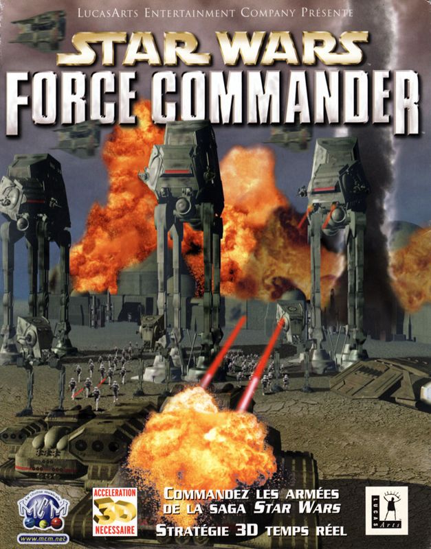 Front Cover for Star Wars: Force Commander (Windows)
