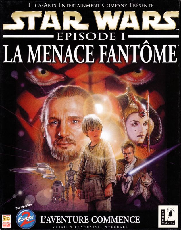Front Cover for Star Wars: Episode I - The Phantom Menace (Windows)