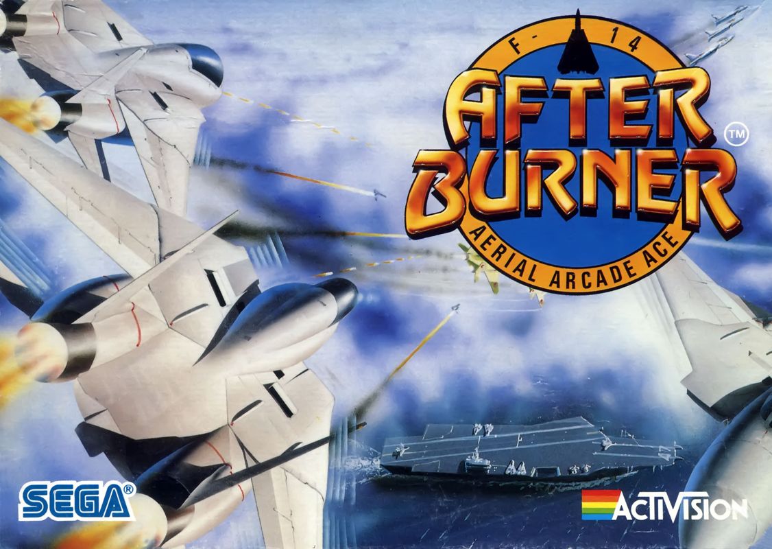 Front Cover for After Burner II (Commodore 64) (5.25" disk release)