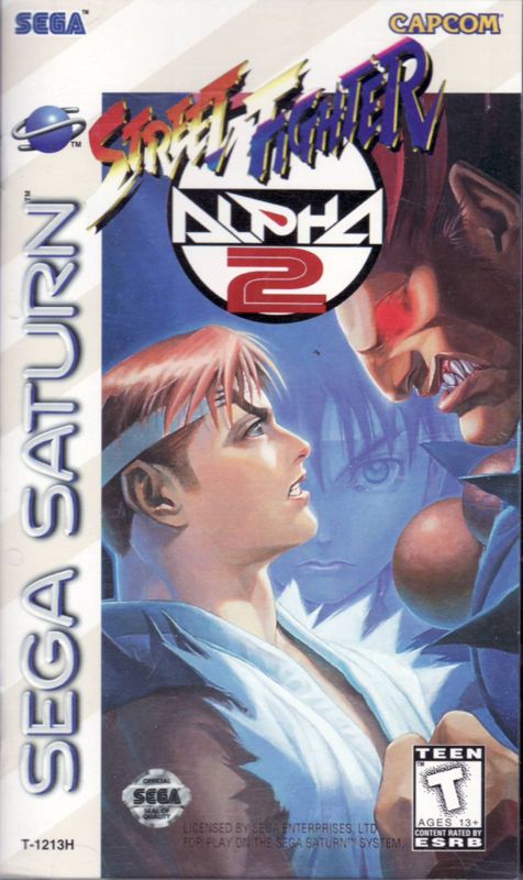 Front Cover for Street Fighter Alpha 2 (SEGA Saturn)