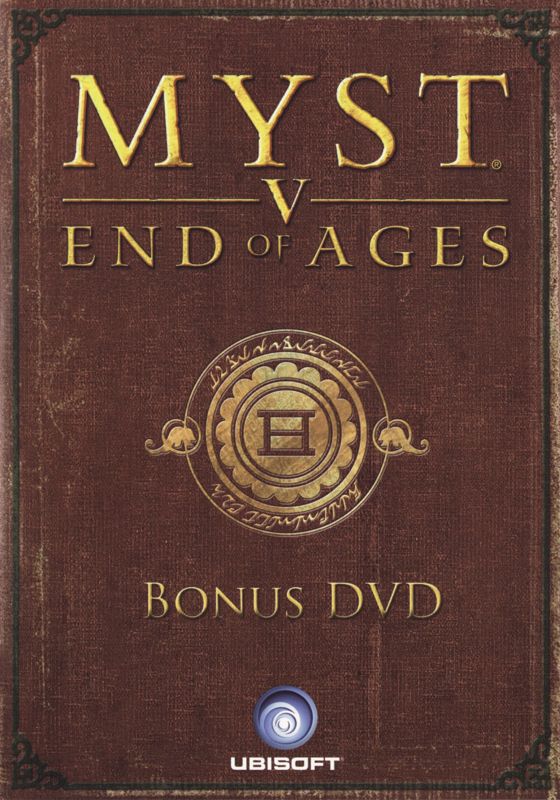Other for Myst V: End of Ages (Limited Edition) (Macintosh and Windows) (Book-like box): Keep Case (bonus DVD) - Front