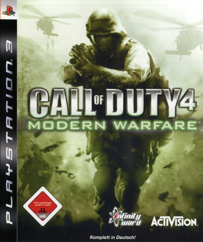 Front Cover for Call of Duty 4: Modern Warfare (PlayStation 3)