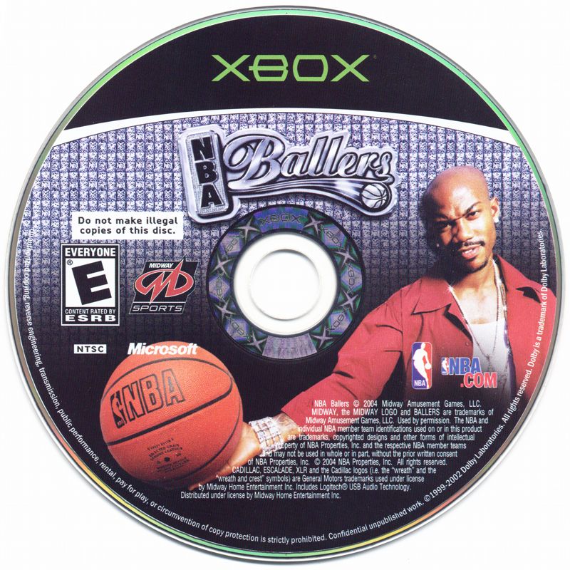 Media for NBA Ballers (Xbox) (Bonus CD release)