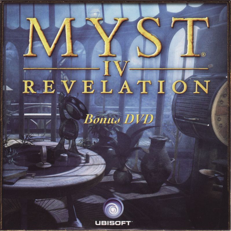 Extras for Myst IV: Revelation (Collector's Edition) (Macintosh and Windows): Bonus DVD Slipcase - Front