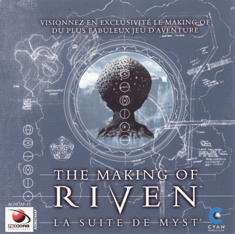 Other for Ages of Myst (Macintosh and Windows and Windows 3.x): Jewel Case (Riven Making-Of) - Front